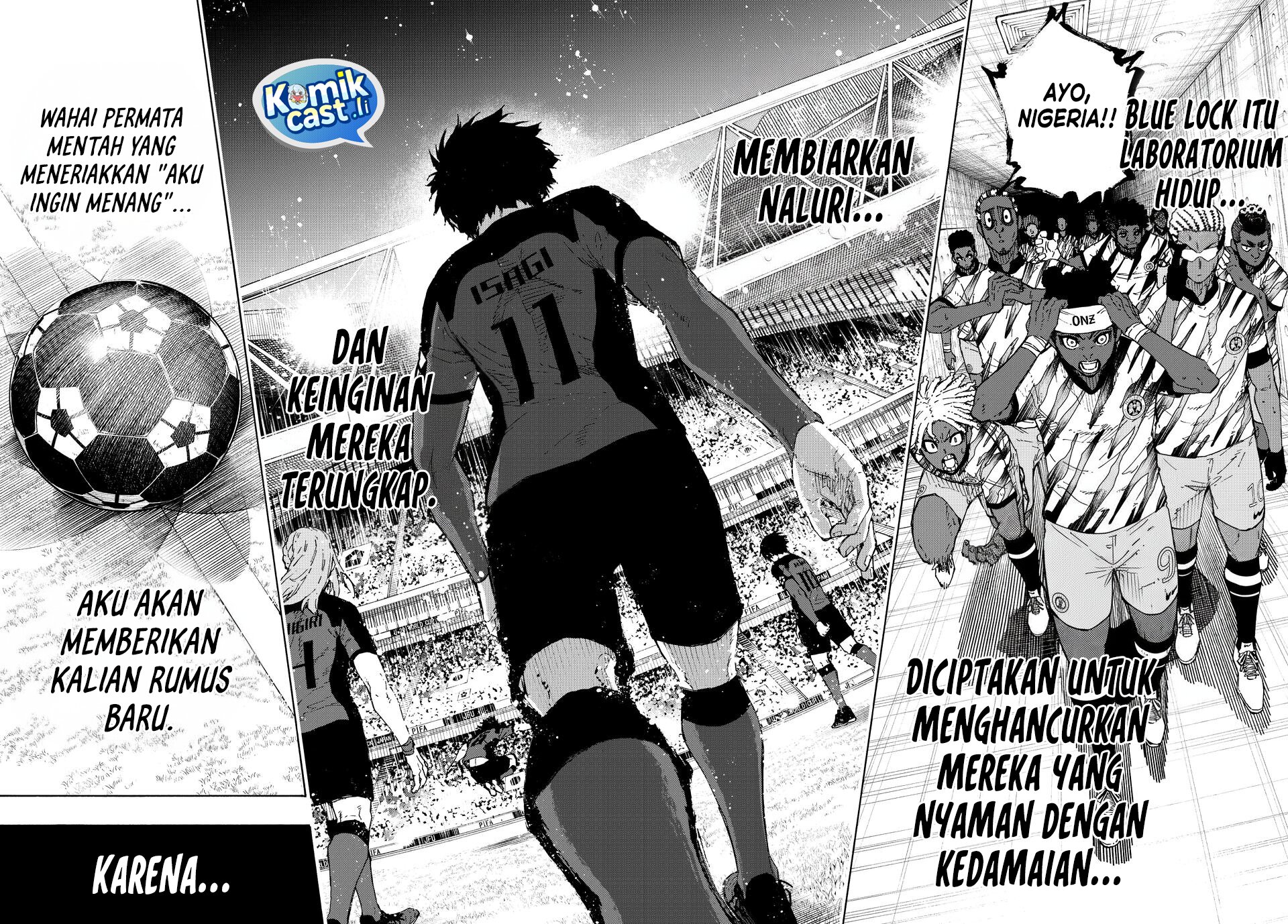 Blue Lock Chapter 318 - halaman 19