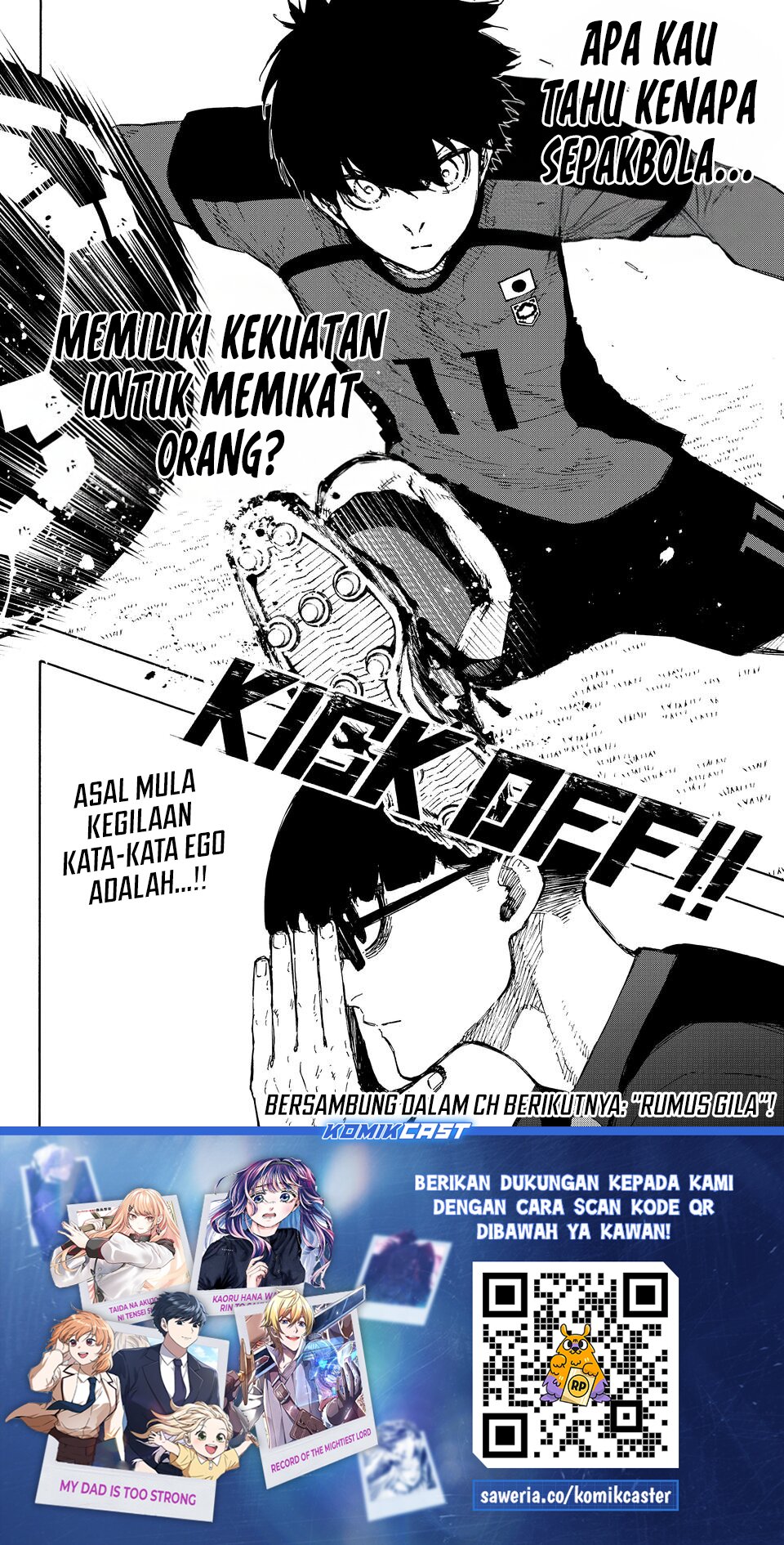 Blue Lock Chapter 318 - halaman 20