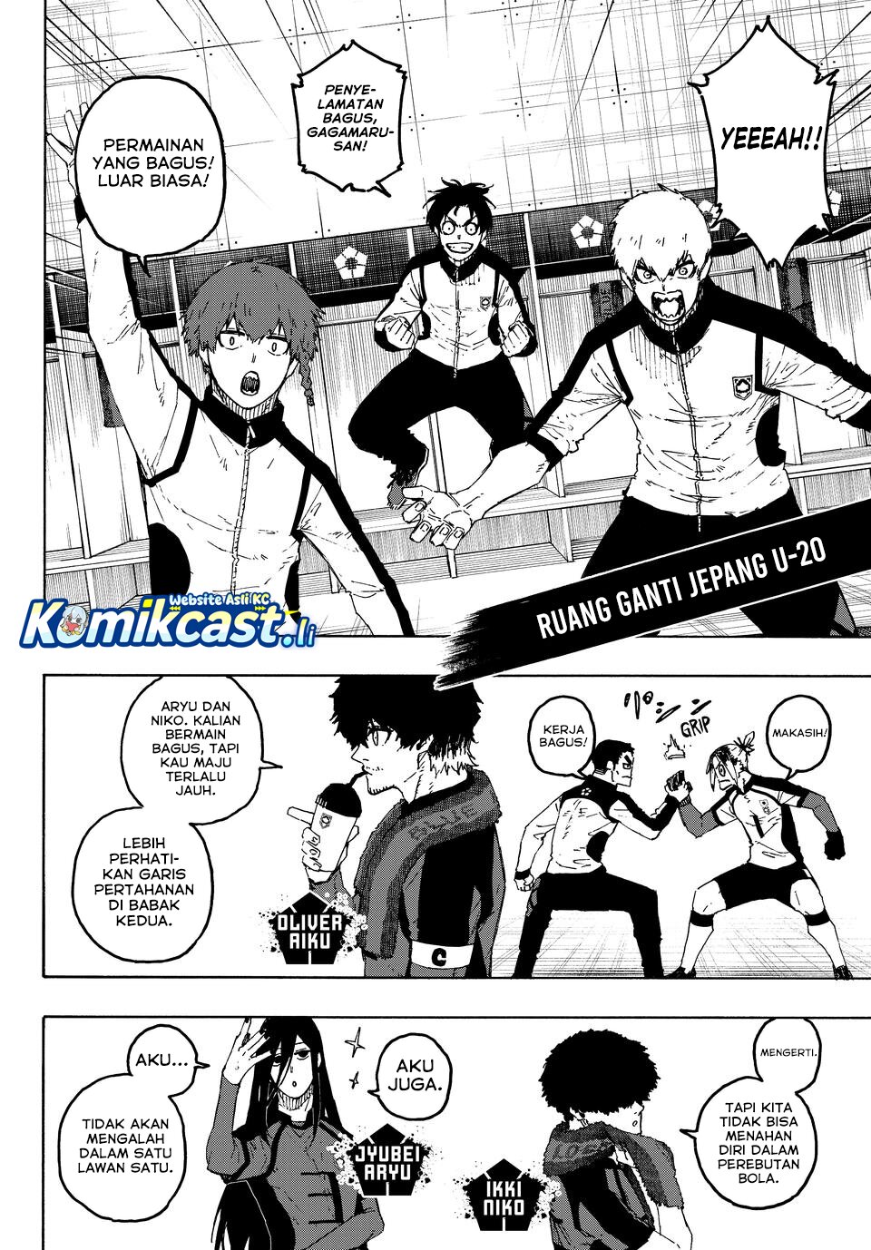 Blue Lock Chapter 318 - halaman 3