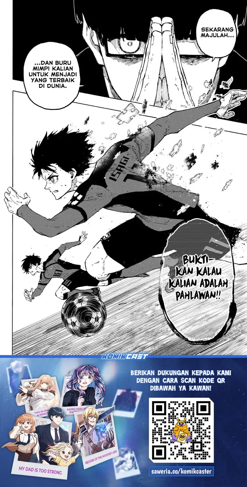 Blue Lock Chapter 319 - halaman 19
