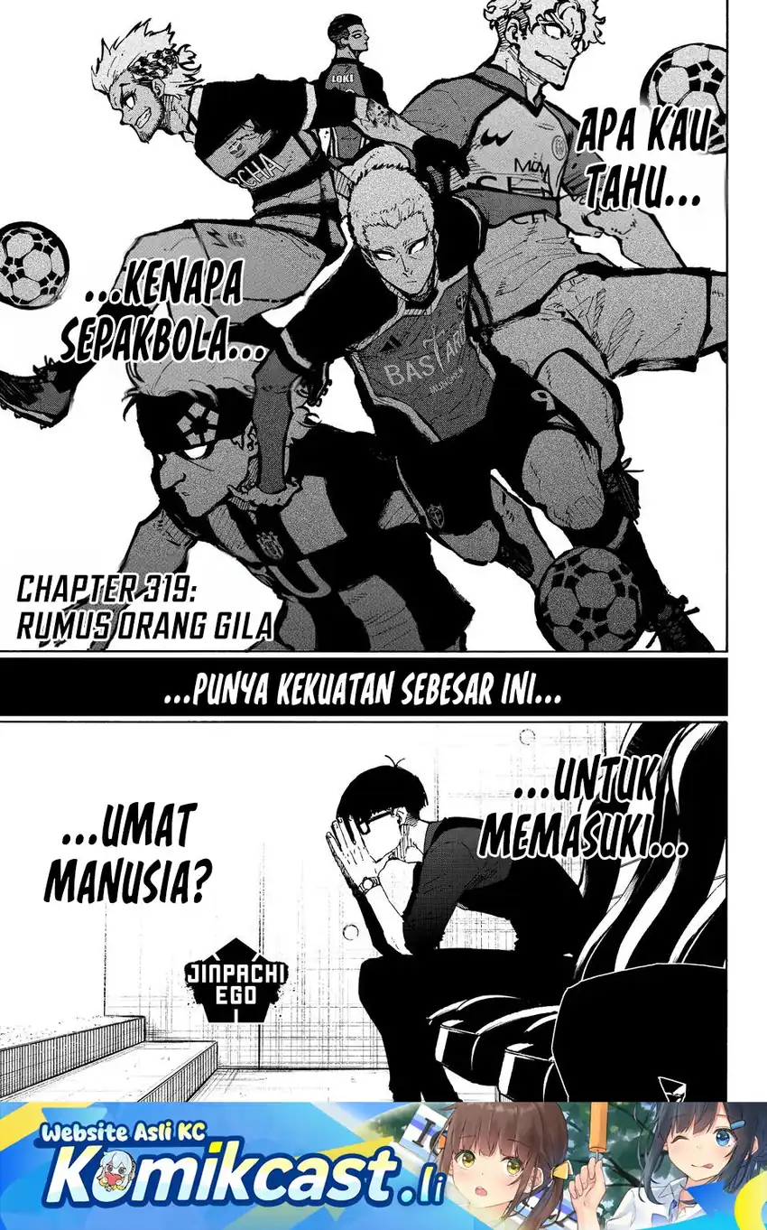 Blue Lock Chapter 319 - halaman 2