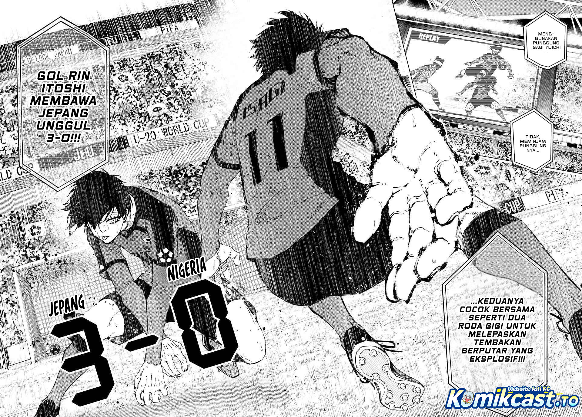 Blue Lock Chapter 321 - halaman 3