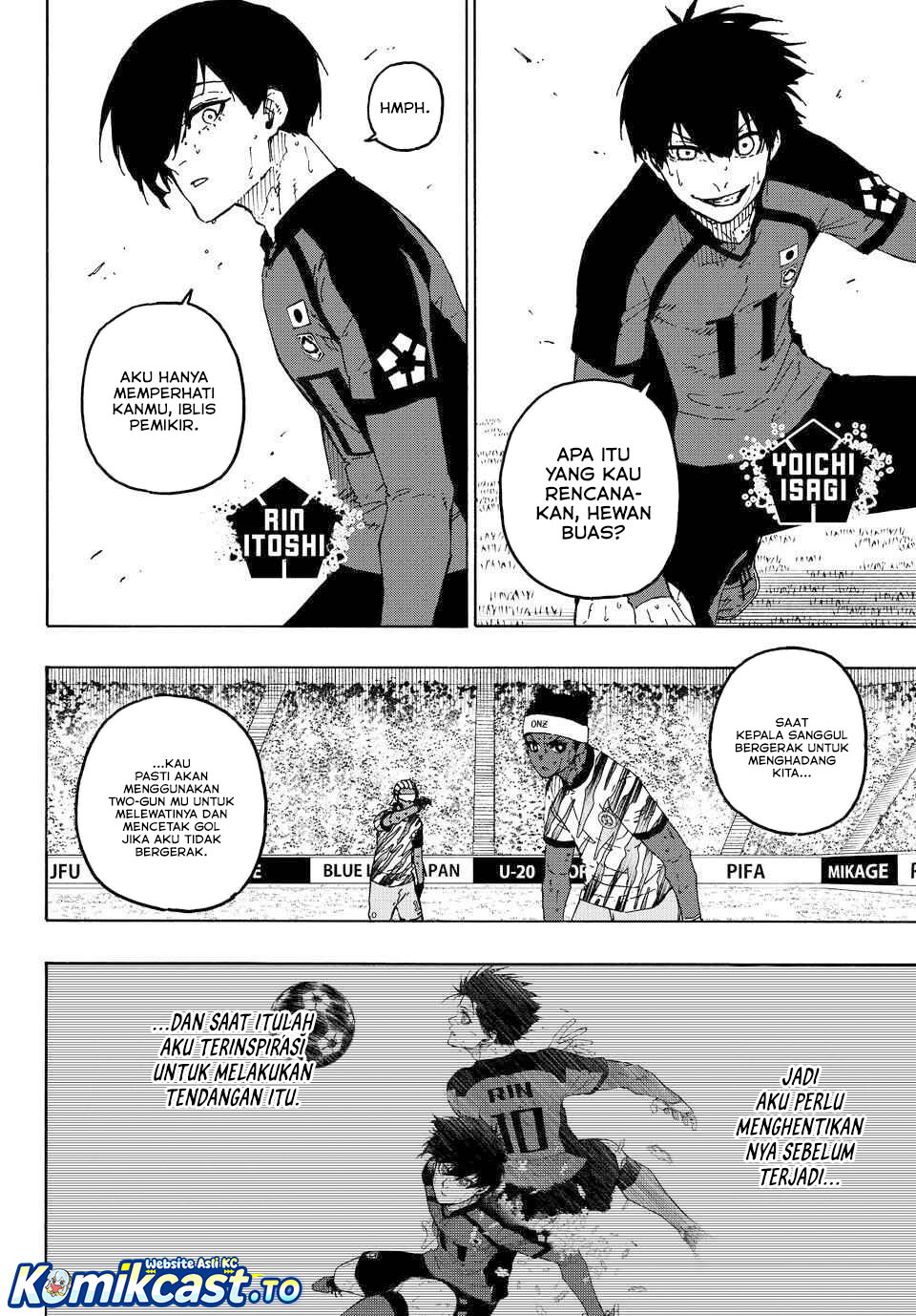 Blue Lock Chapter 321 - halaman 4