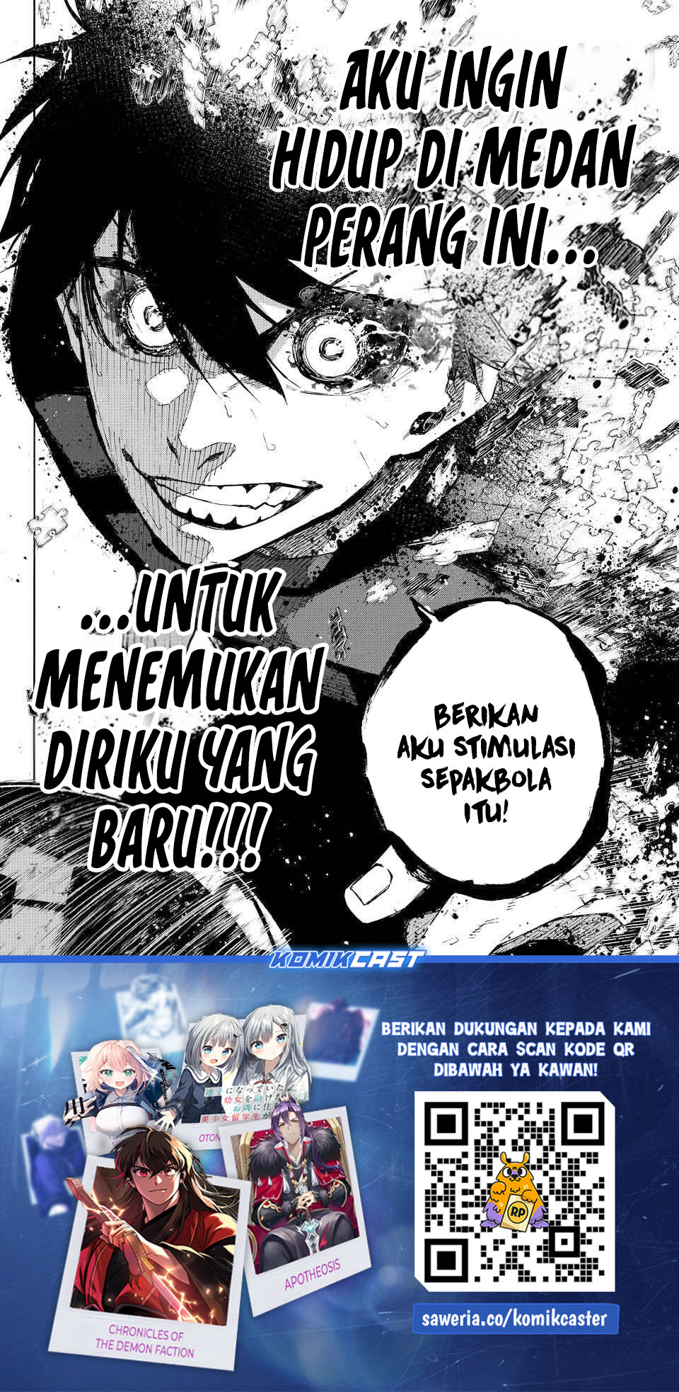 Blue Lock Chapter 322 - halaman 18