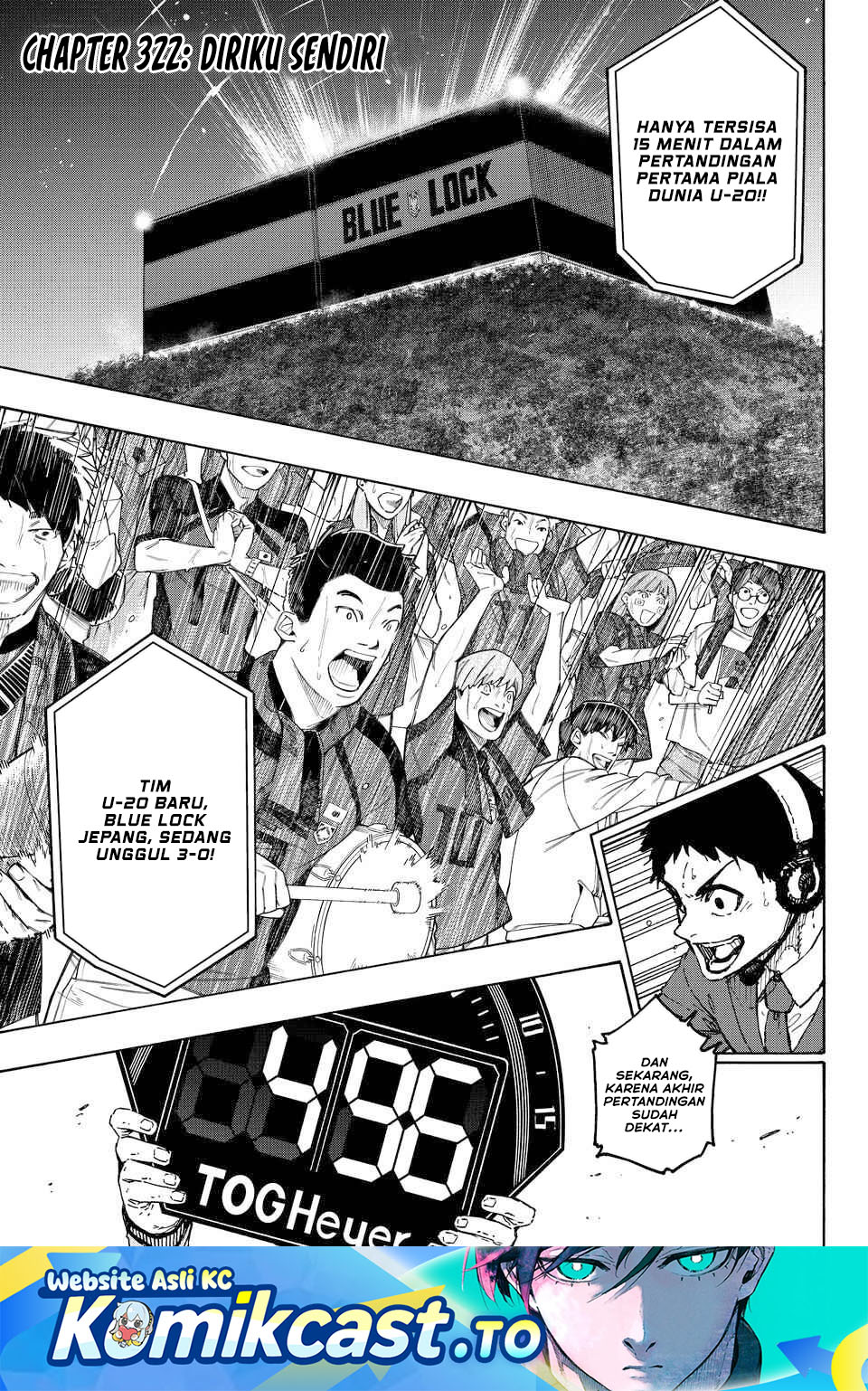 Blue Lock Chapter 322 - halaman 2