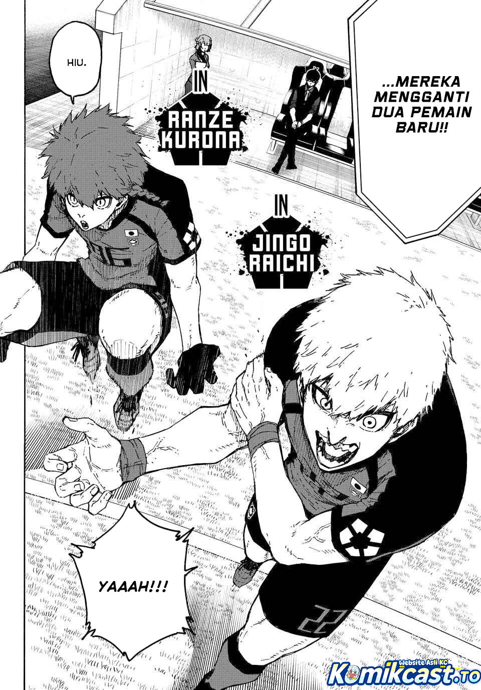 Blue Lock Chapter 322 - halaman 3