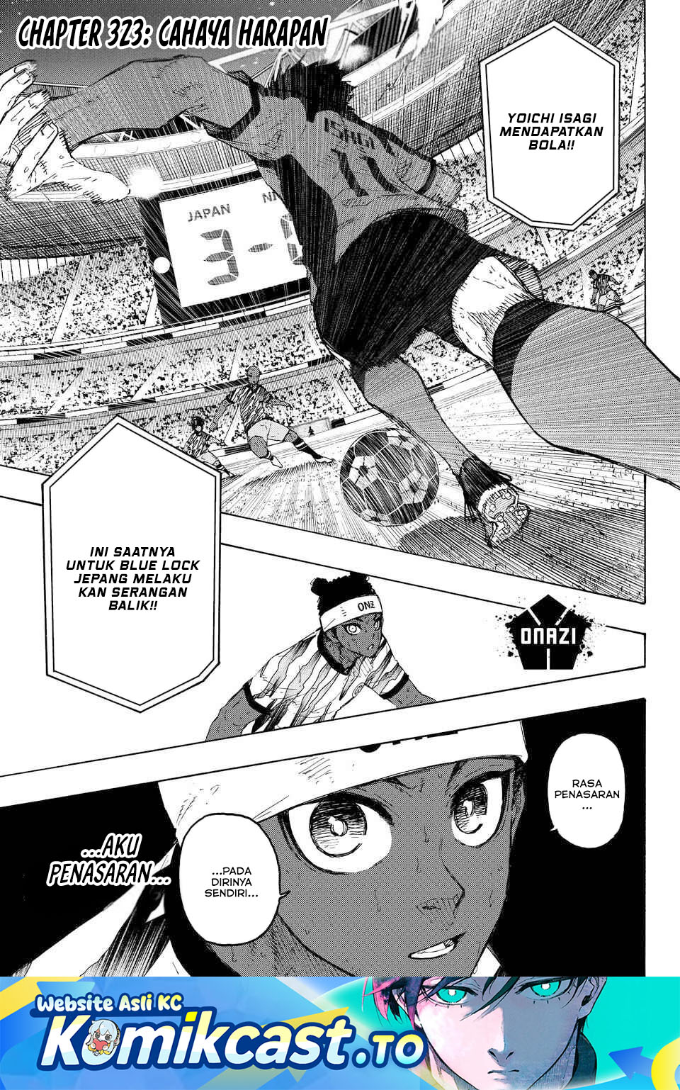 Blue Lock Chapter 323 - halaman 2