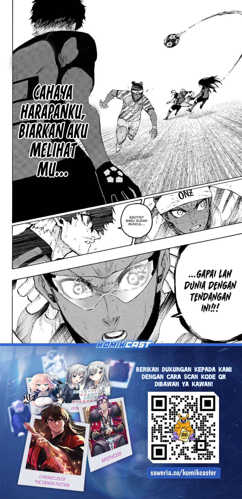 Blue Lock Chapter 323 - halaman 20