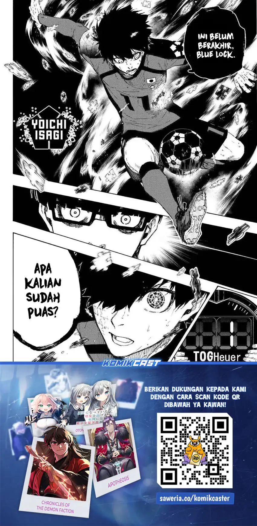 Blue Lock Chapter 324 - halaman 18