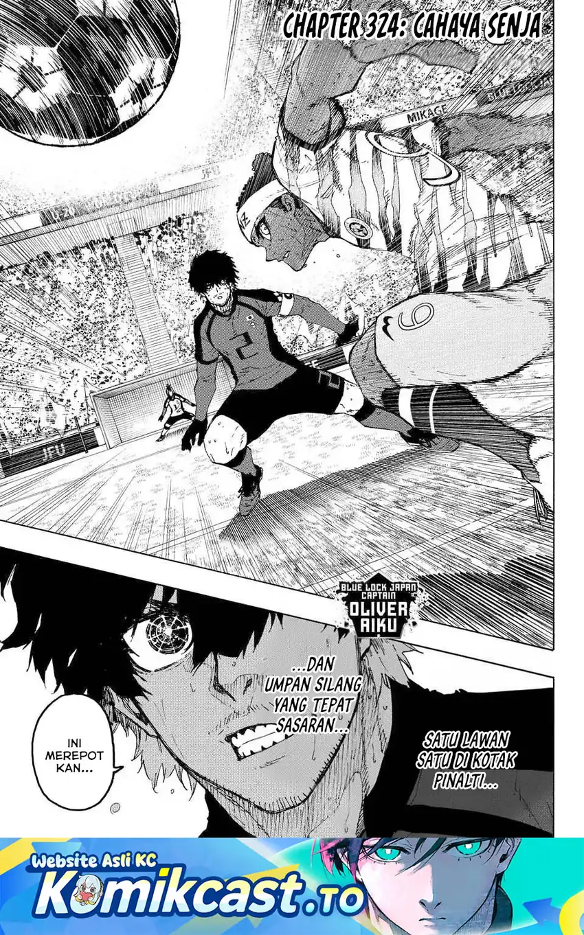 Blue Lock Chapter 324 - halaman 2
