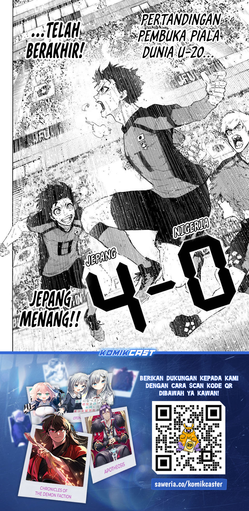 Blue Lock Chapter 325 - halaman 21