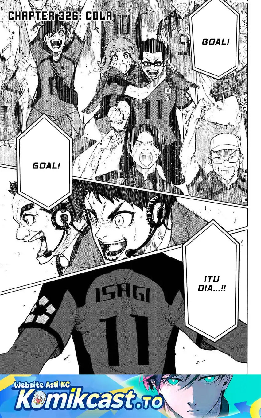 Blue Lock Chapter 326 - halaman 2