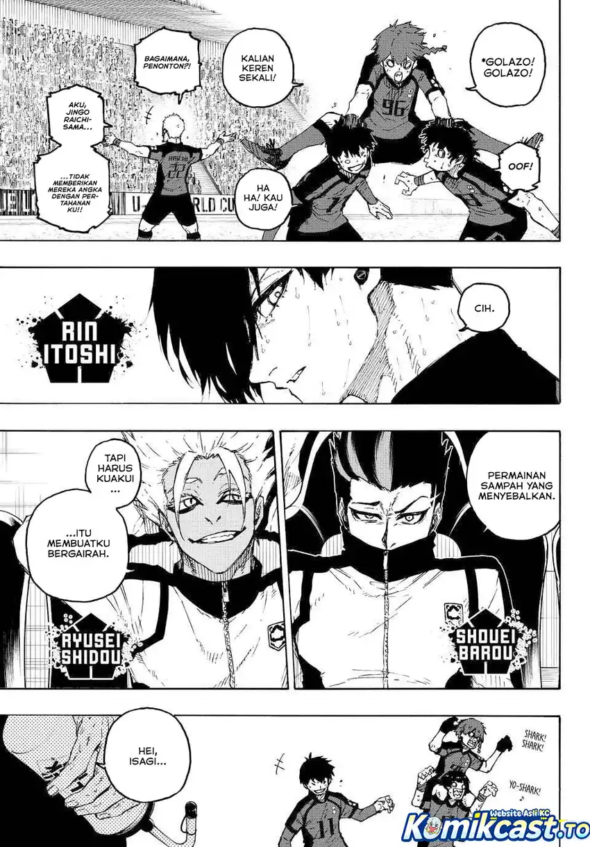 Blue Lock Chapter 326 - halaman 5