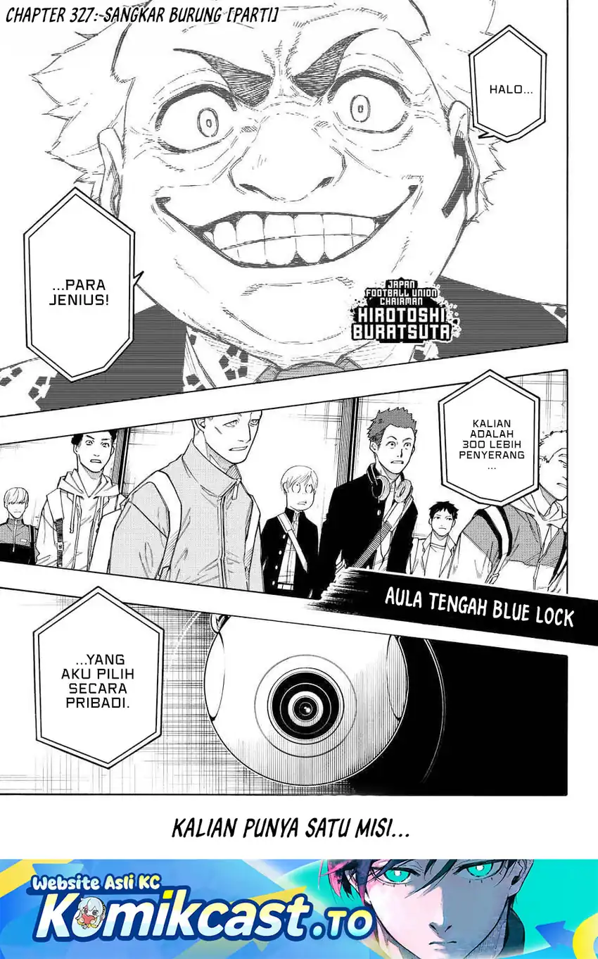 Blue Lock Chapter 327.1 - halaman 2