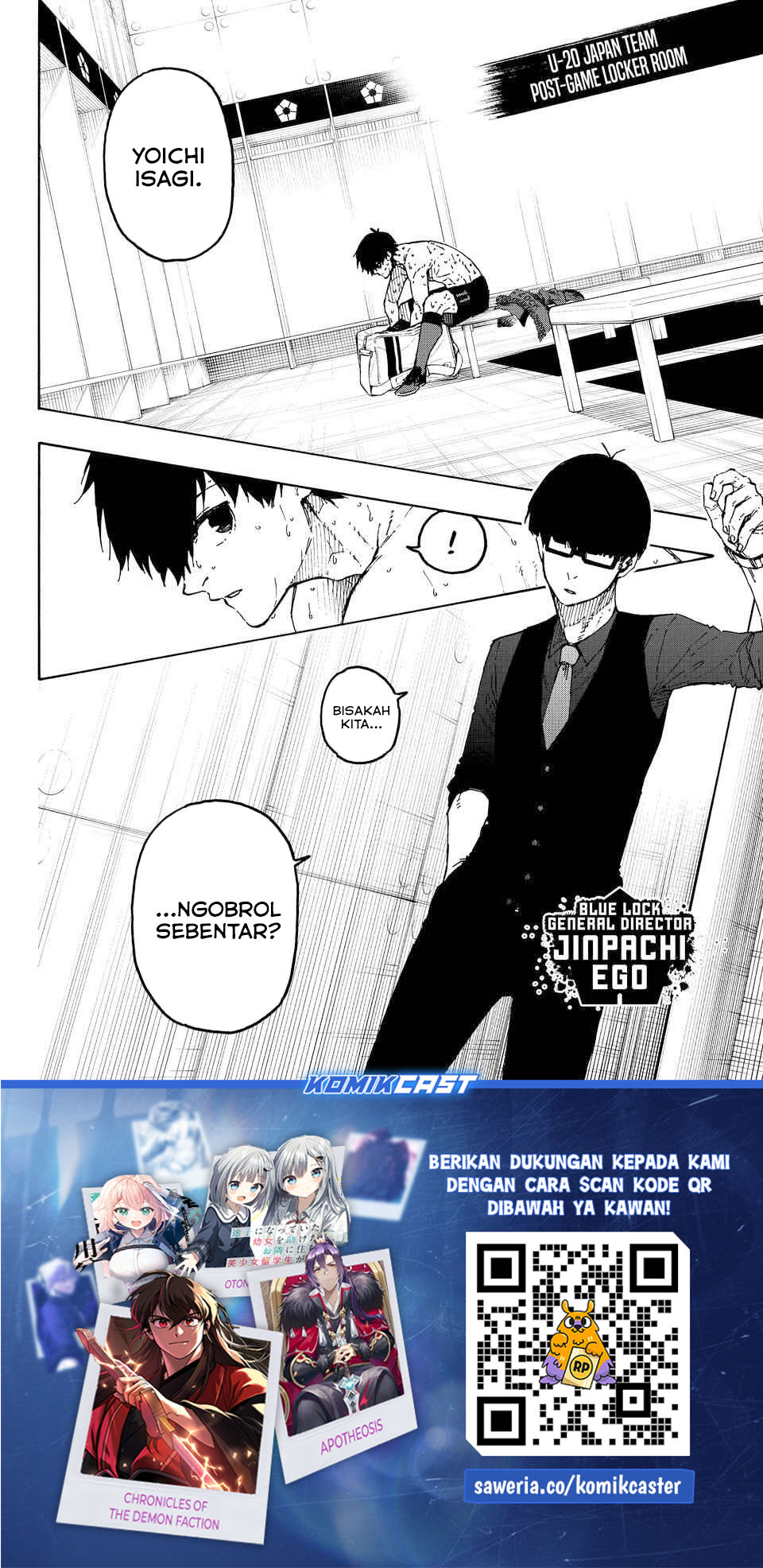 Blue Lock Chapter 327.2 - halaman 10
