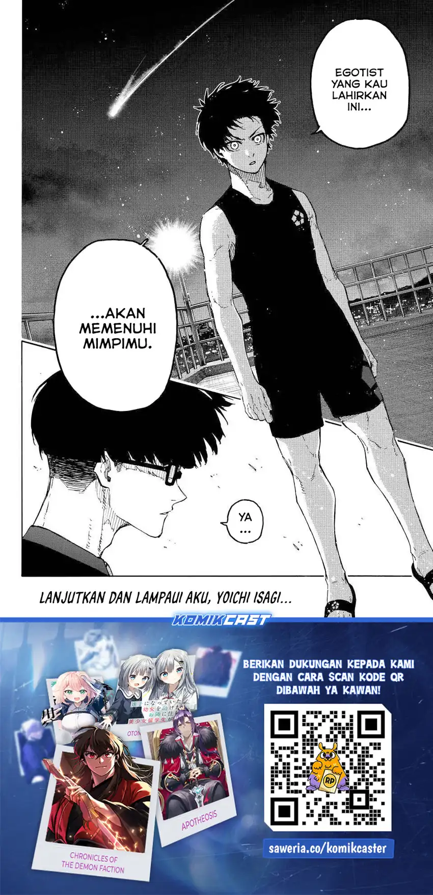 Blue Lock Chapter 328 - halaman 19