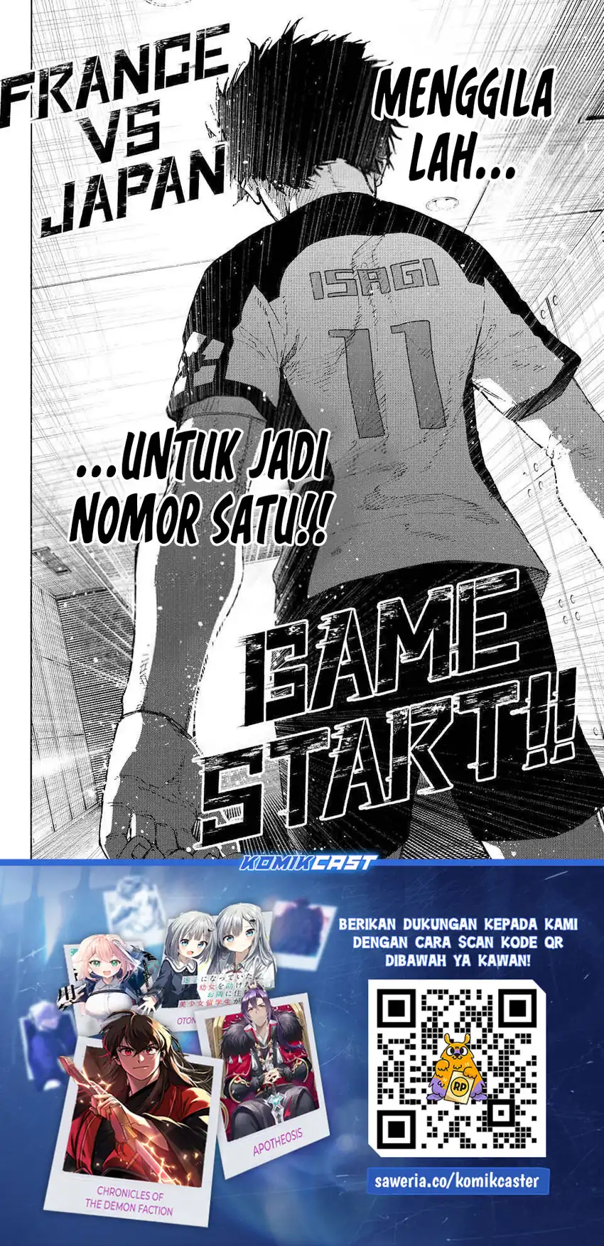 Blue Lock Chapter 329 - halaman 23