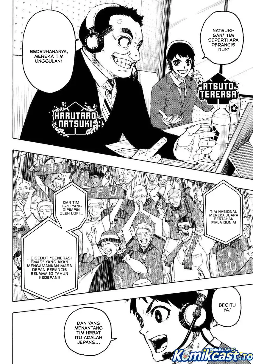 Blue Lock Chapter 330 - halaman 3