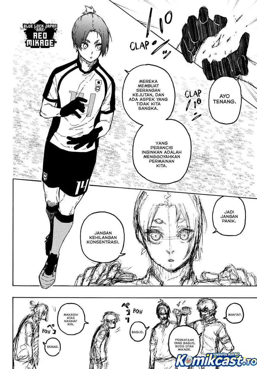 Blue Lock Chapter 331 - halaman 6