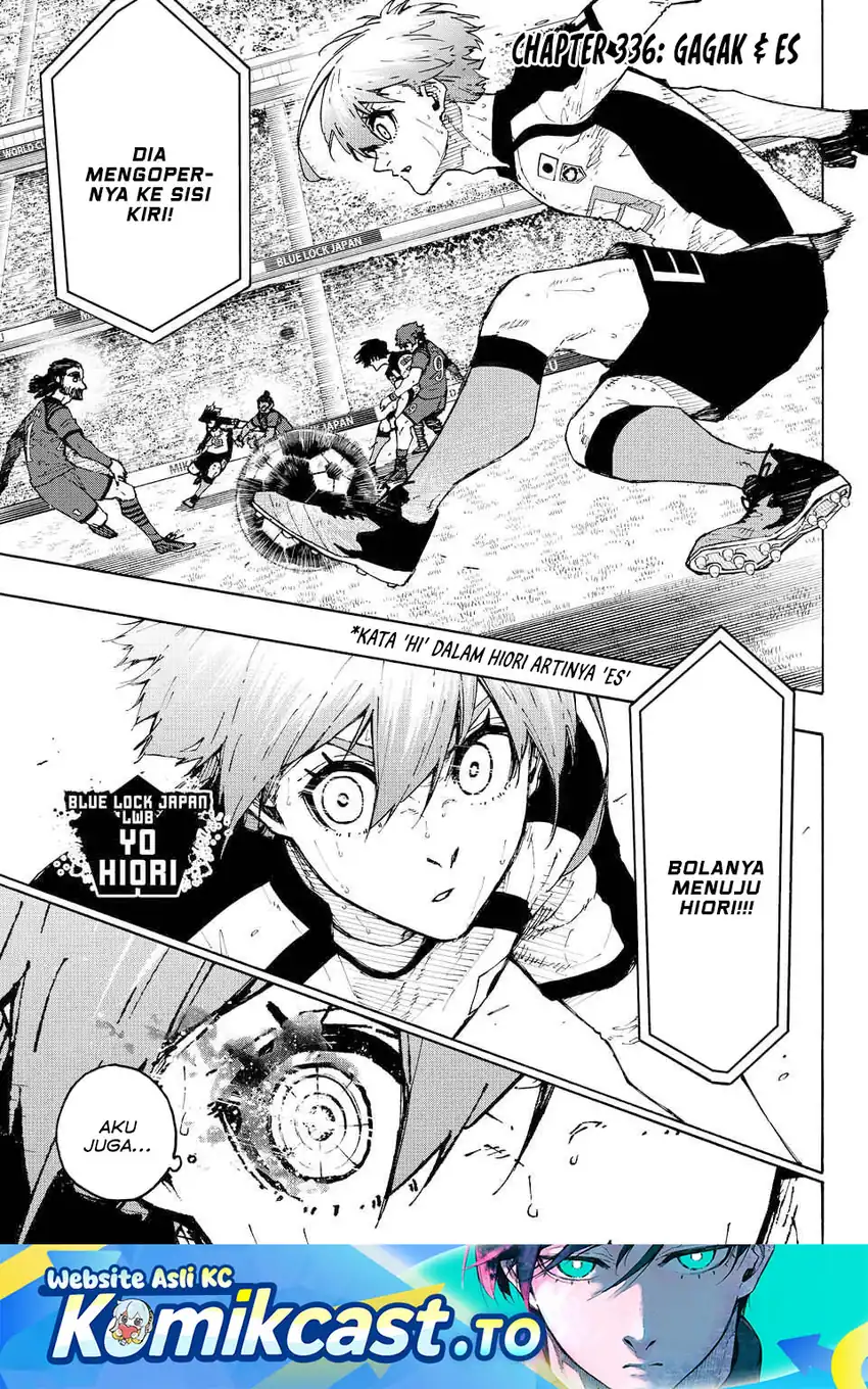 Blue Lock Chapter 336 - halaman 2