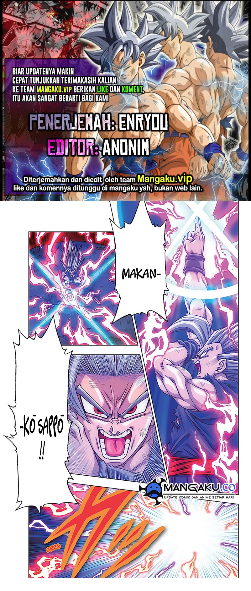 Dragon Ball Super Chapter 100.1 - halaman 1