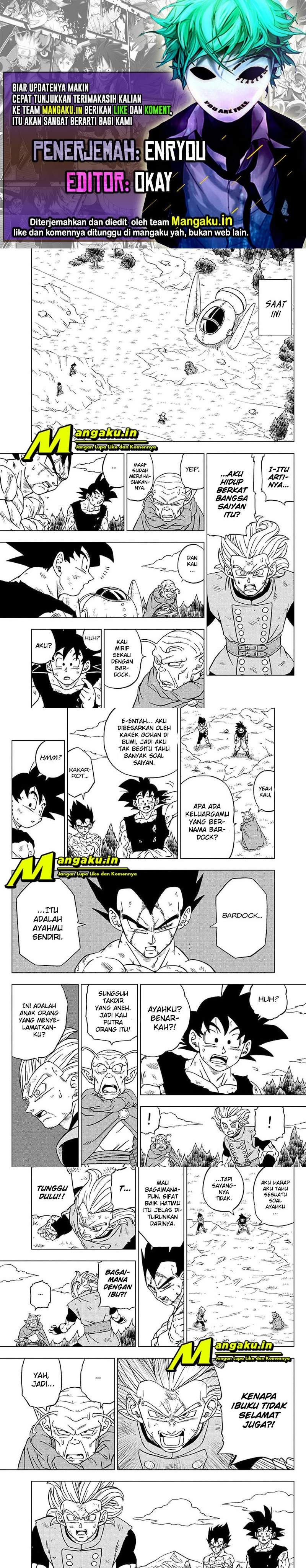 Dragon Ball Super Chapter 77.2 - halaman 1
