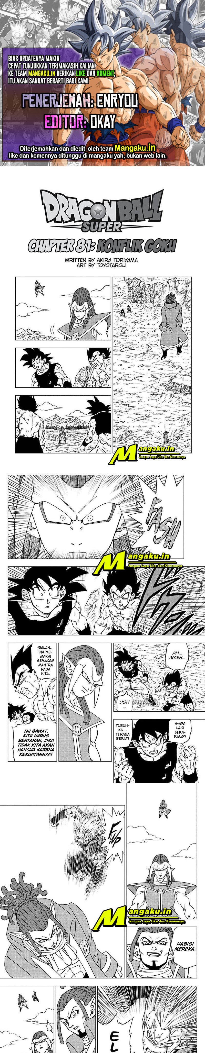 Dragon Ball Super Chapter 81.1 - halaman 1