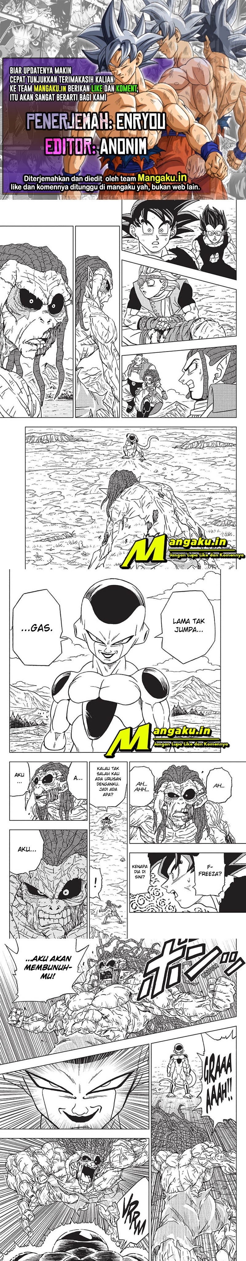 Dragon Ball Super Chapter 87.2 - halaman 1
