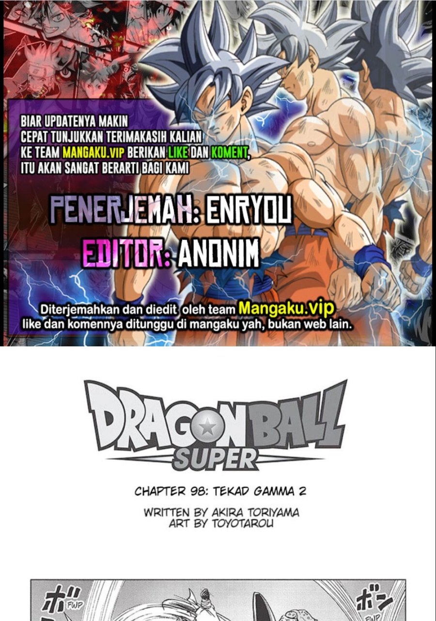 Dragon Ball Super Chapter 98.1 - halaman 1