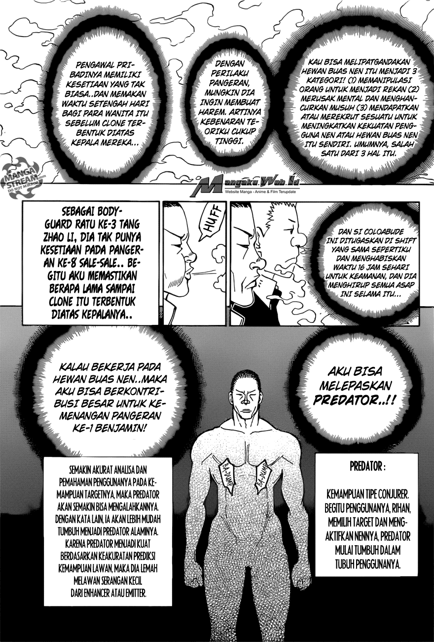 Hunter x Hunter Chapter 374 - halaman 15