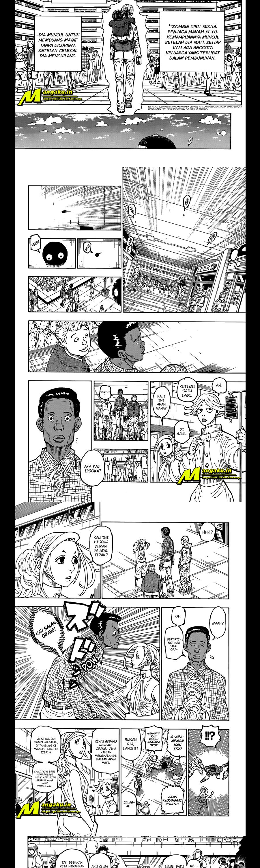 Hunter x Hunter Chapter 392 - halaman 3