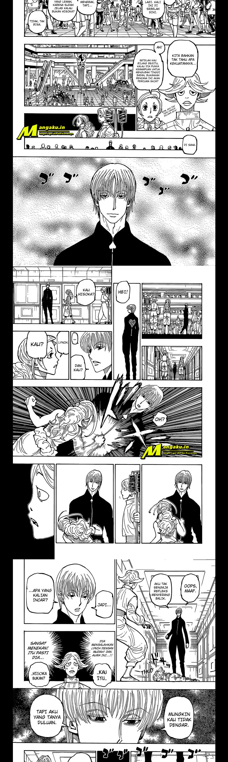 Hunter x Hunter Chapter 392 - halaman 4