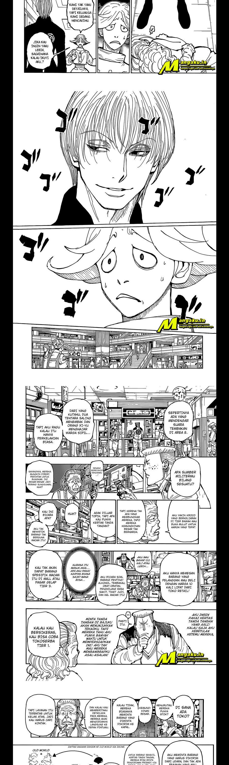 Hunter x Hunter Chapter 392 - halaman 5