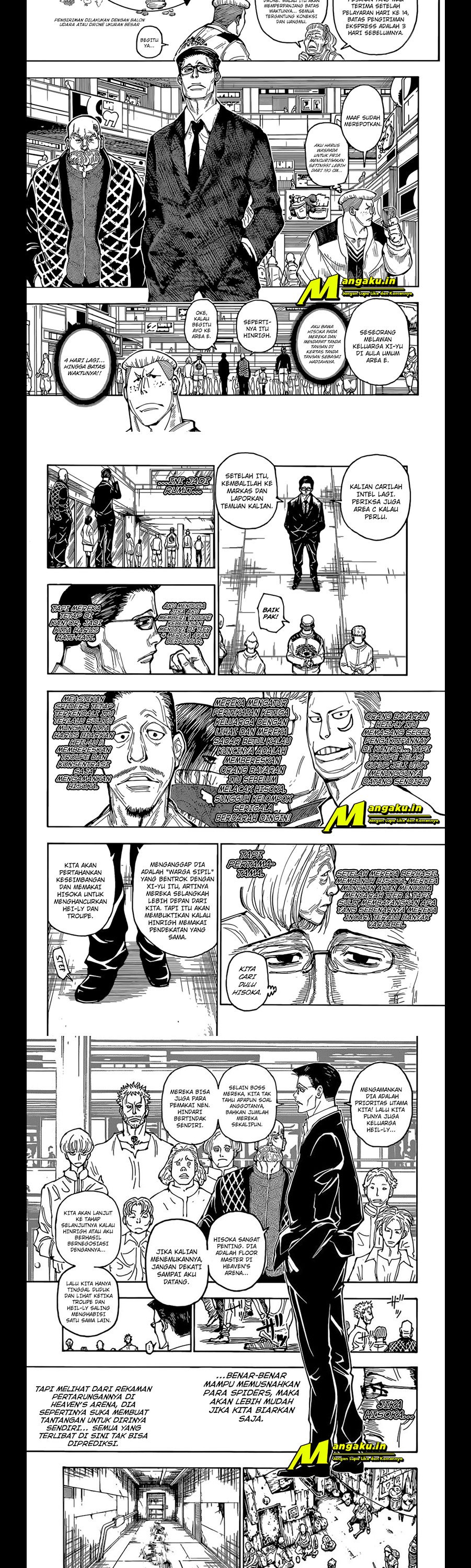 Hunter x Hunter Chapter 392 - halaman 6