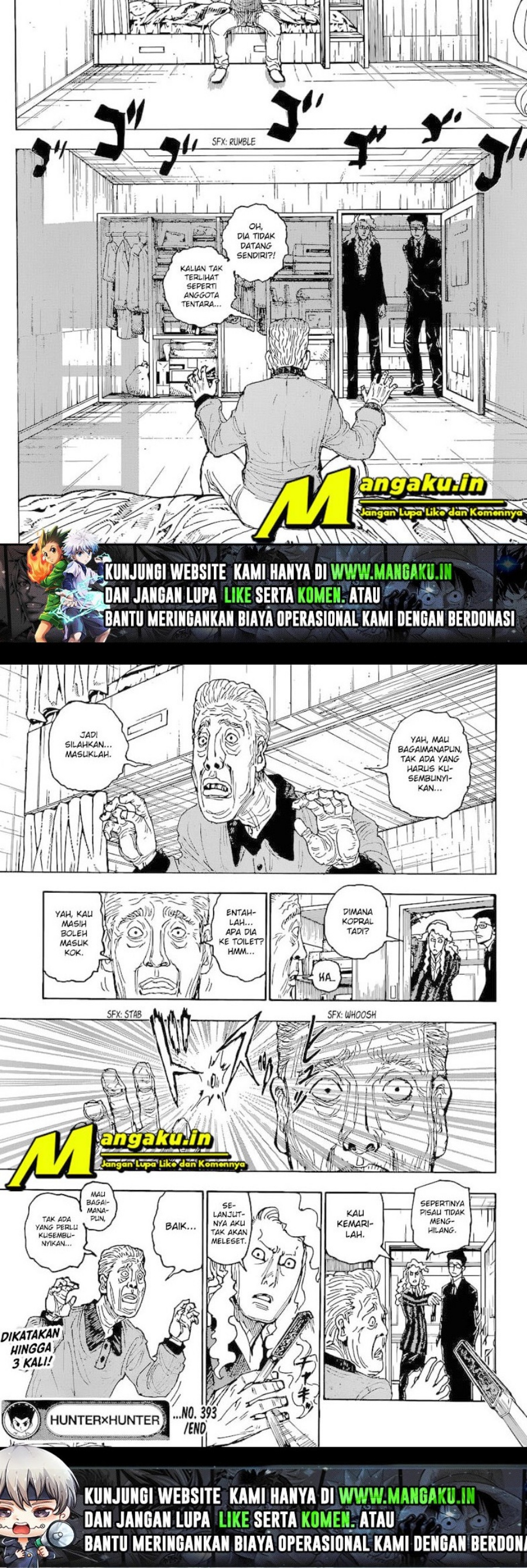 Hunter x Hunter Chapter 393 - halaman 10