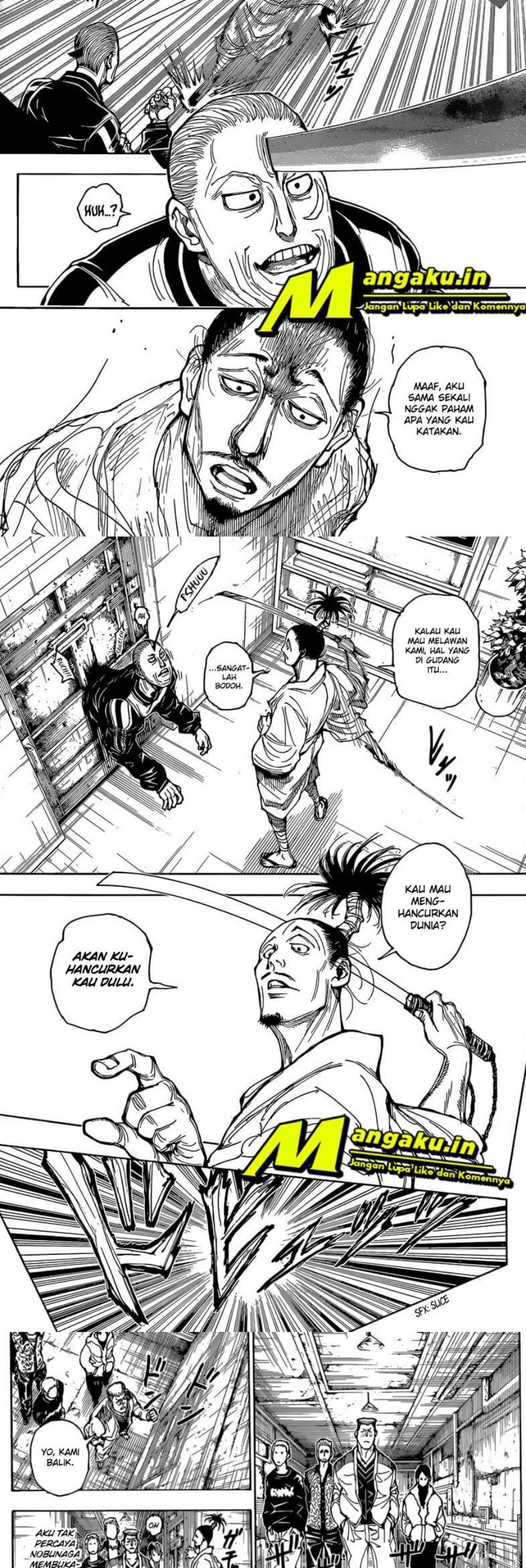 Hunter x Hunter Chapter 393 - halaman 2