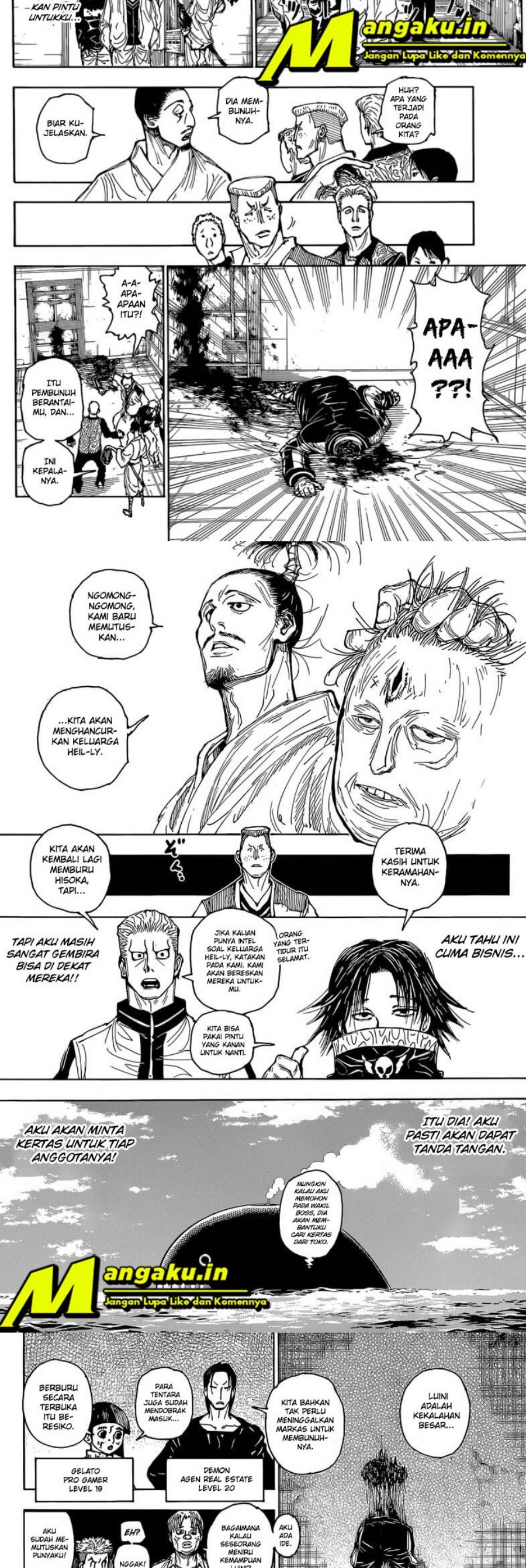 Hunter x Hunter Chapter 393 - halaman 3