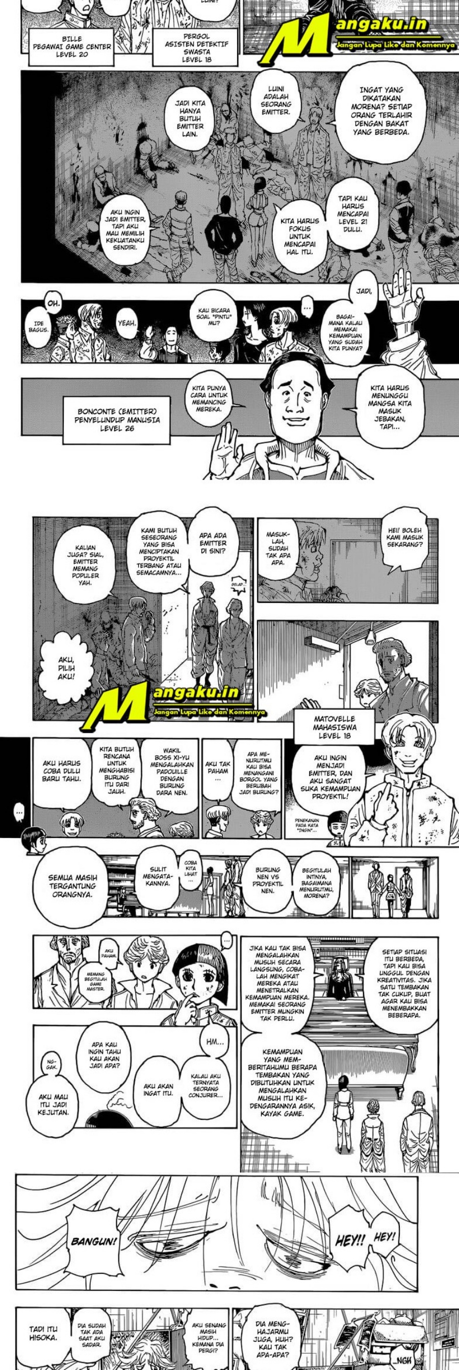 Hunter x Hunter Chapter 393 - halaman 4