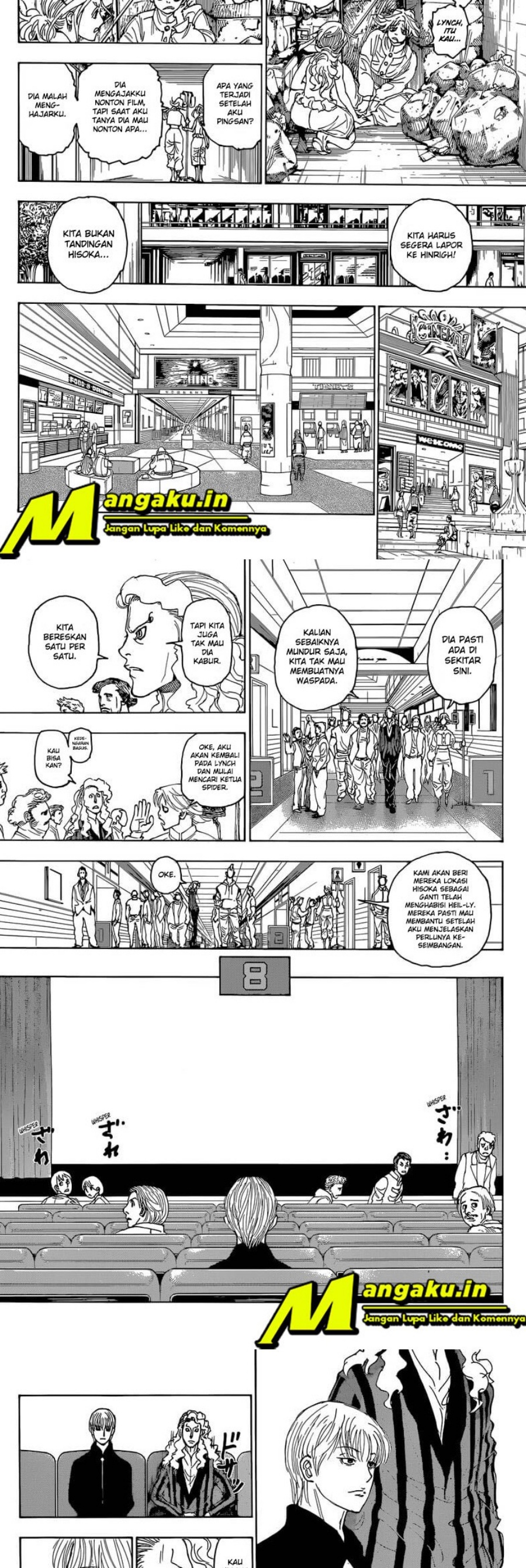 Hunter x Hunter Chapter 393 - halaman 5