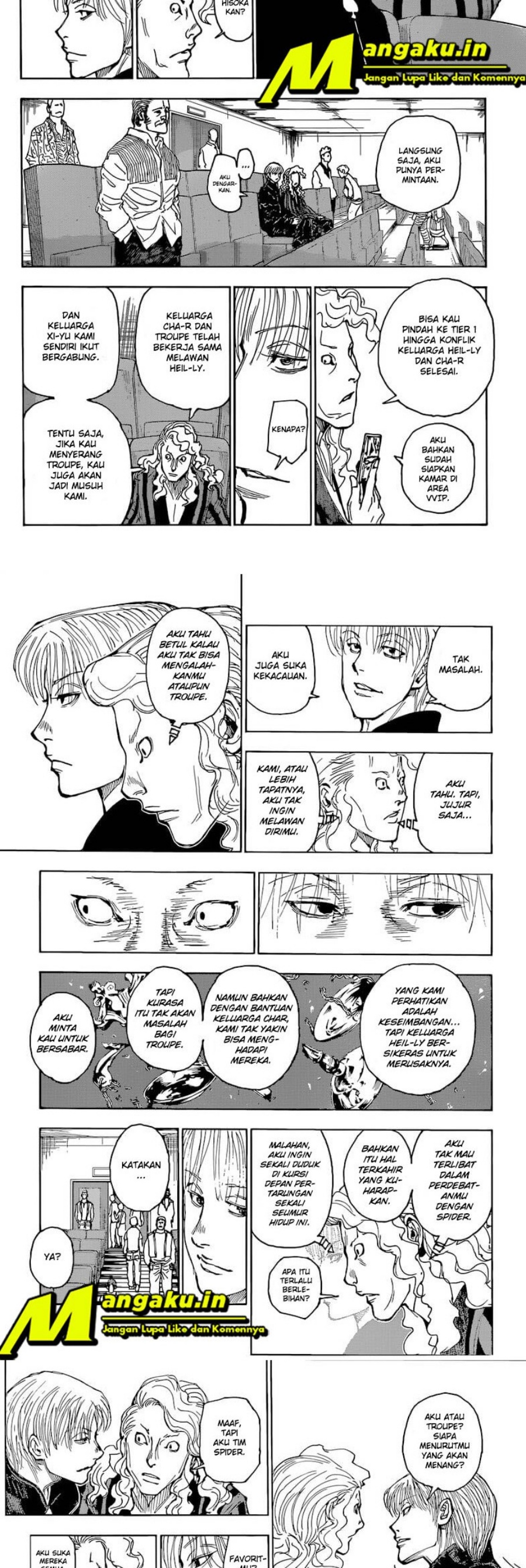 Hunter x Hunter Chapter 393 - halaman 6