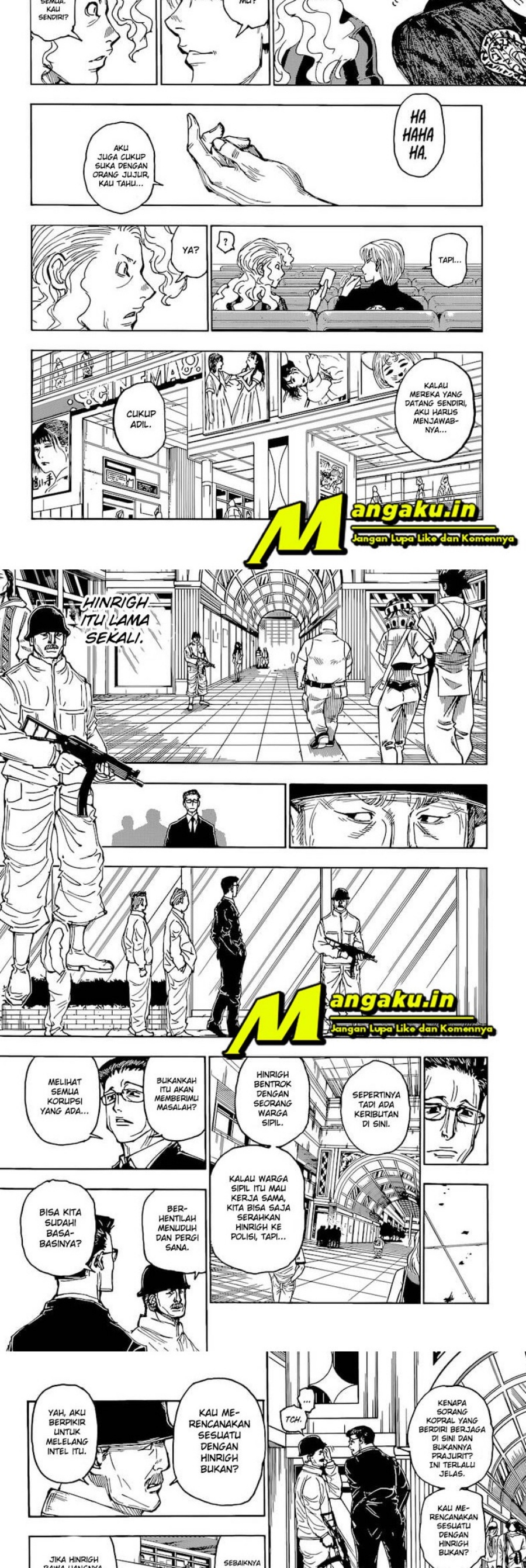 Hunter x Hunter Chapter 393 - halaman 7