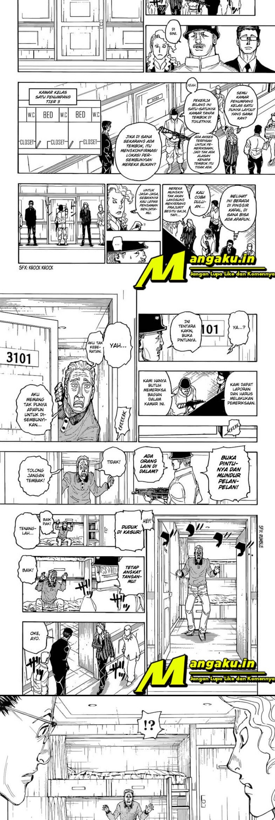 Hunter x Hunter Chapter 393 - halaman 9