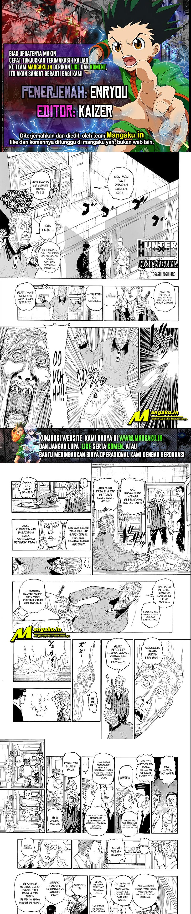 Hunter x Hunter Chapter 394 - halaman 1