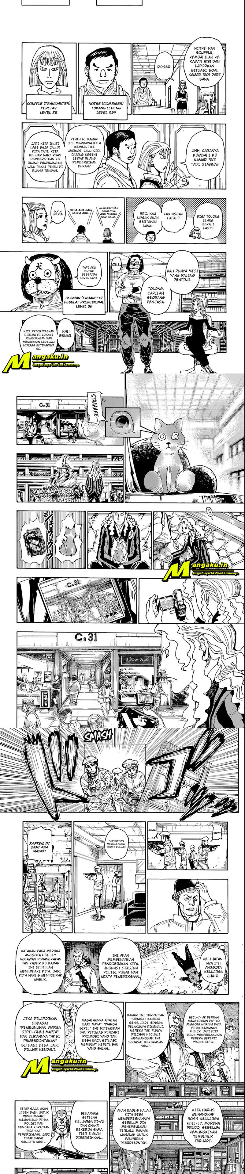 Hunter x Hunter Chapter 394 - halaman 3
