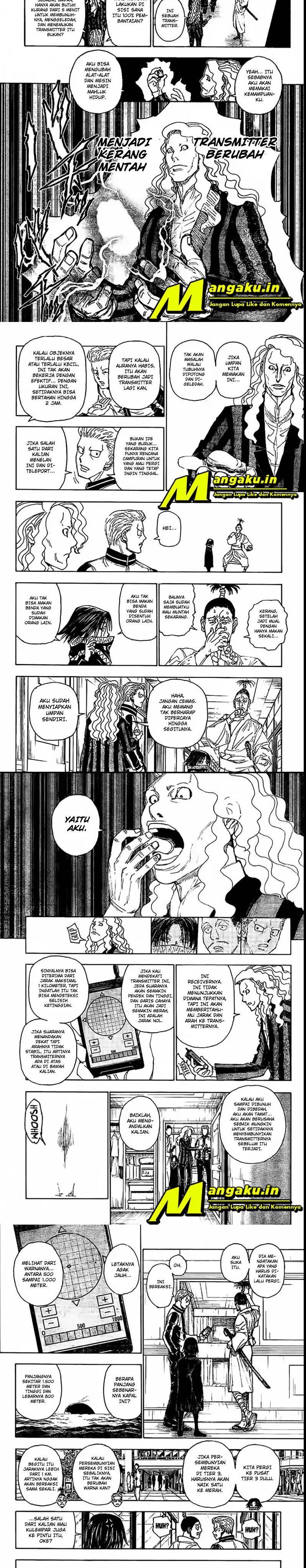 Hunter x Hunter Chapter 398 - halaman 3