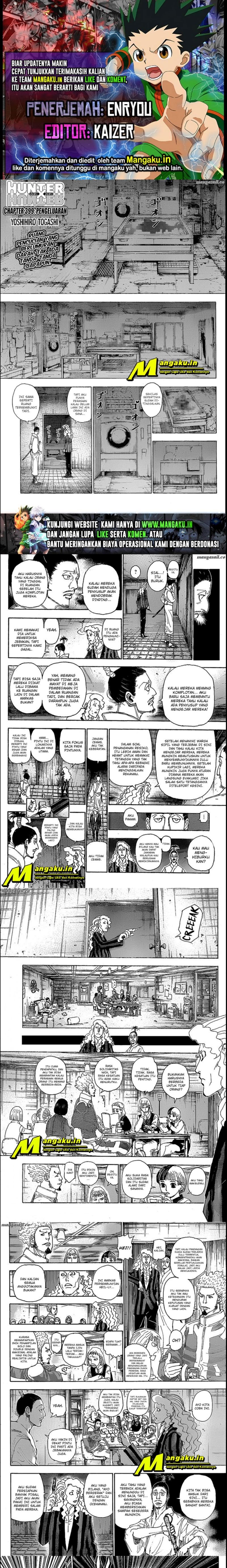 Hunter x Hunter Chapter 399 - halaman 1