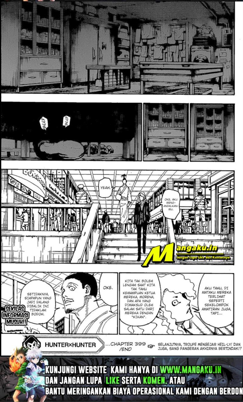 Hunter x Hunter Chapter 399 - halaman 5