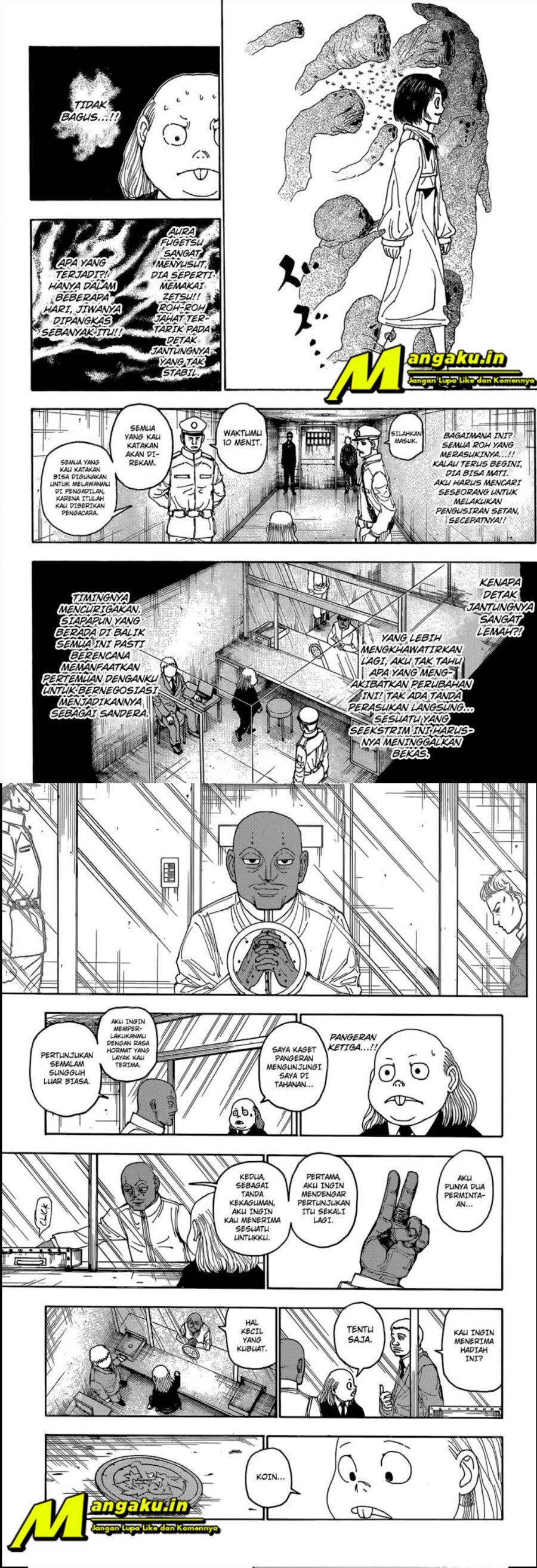 Hunter x Hunter Chapter 400 - halaman 4