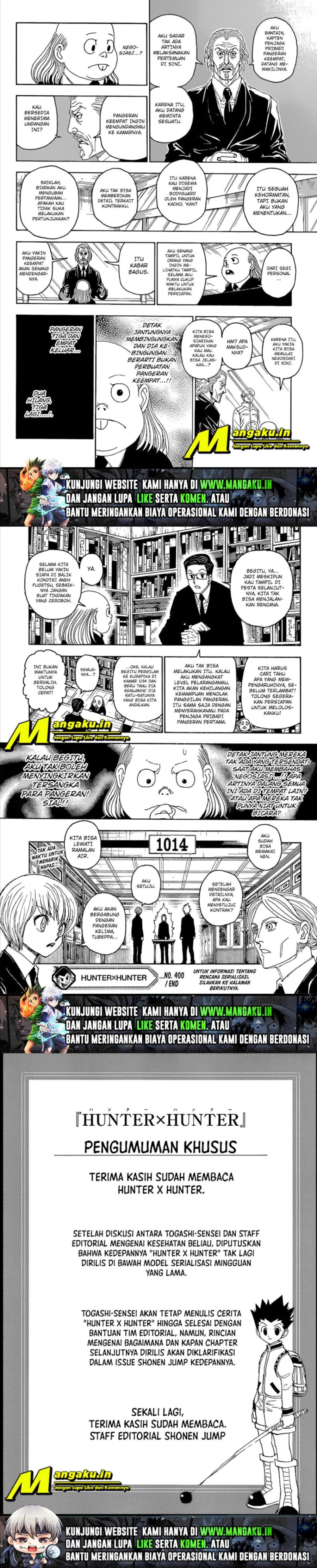 Hunter x Hunter Chapter 400 - halaman 5