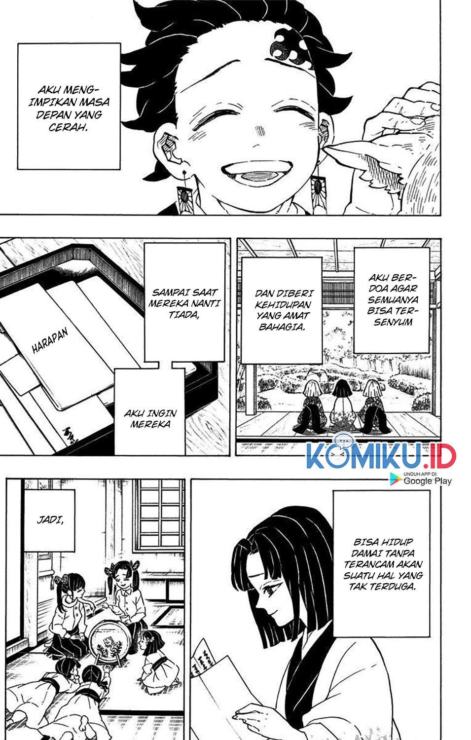 Kimetsu no Yaiba Chapter 205.1 - halaman 22
